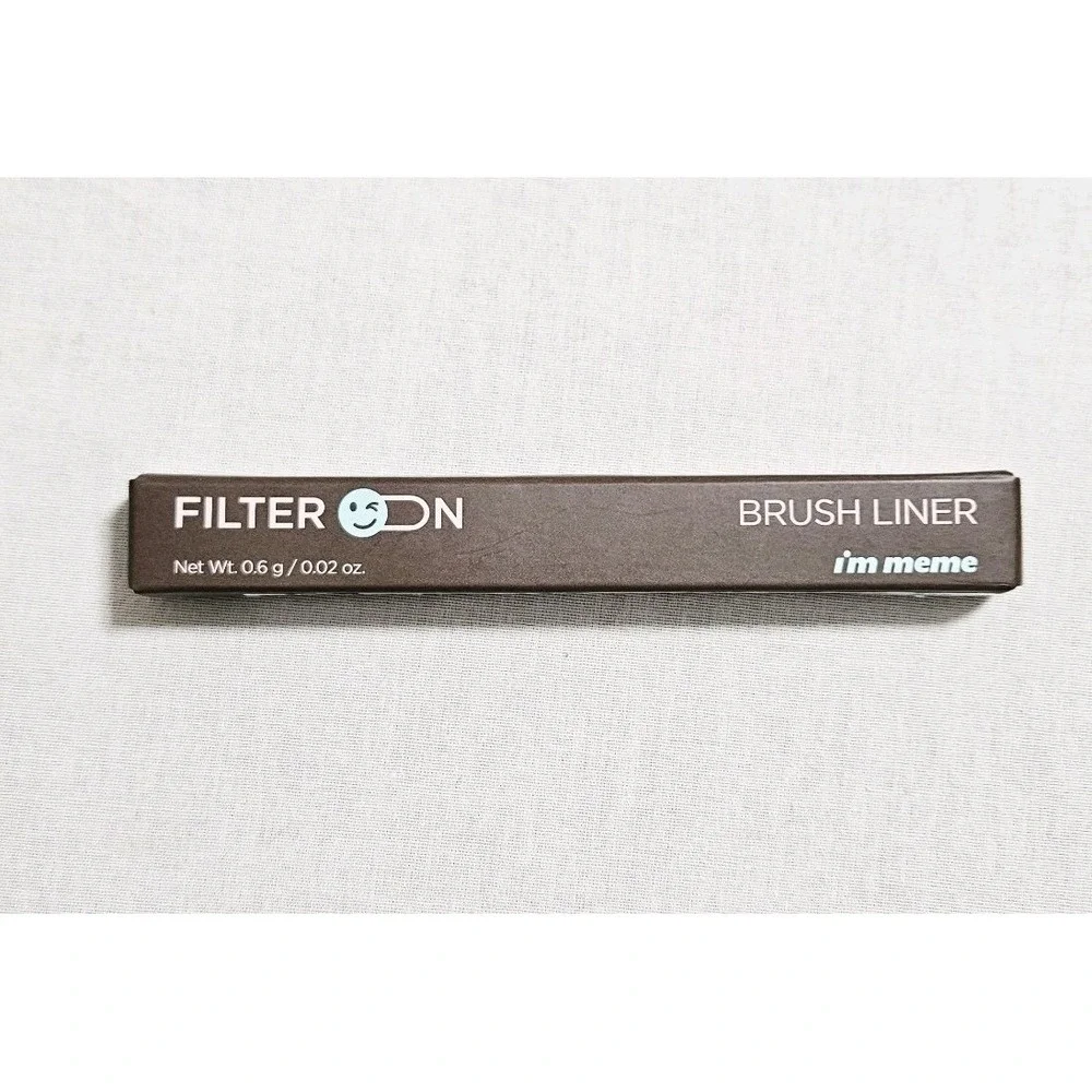 I'm Meme Filter On,‎ Gel Brush Eyeliner in Black Brown Tik Tok Famous